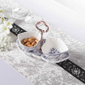 اردو خوری چینی گلدکیش طرح لوتوس کد 701127