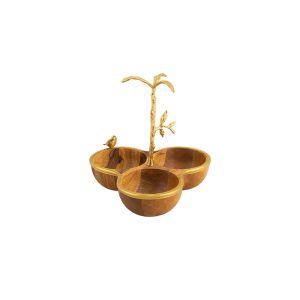 اردوخوری سه خانه کلدکیش مدل گلدن برد کد GK829521