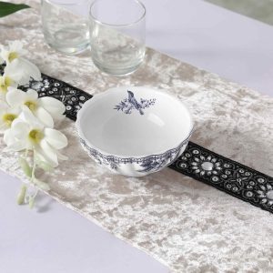 پیاله گرد 6 عدد چینی گلدکیش طرح لوتوس کد 701137