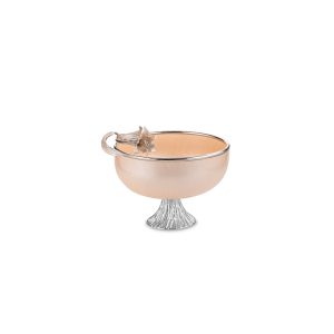 آجیل خوری برنجی ریتون گل لیلیوم کد 3230461