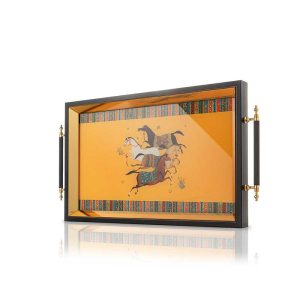 سینی سکوریت طرح هرمس زرد خانه رمانتیک